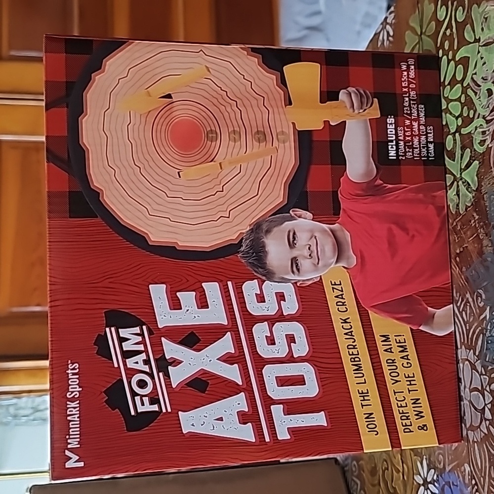 Foam Axe Toss game